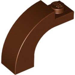 Arch 1 x 3 x 2 Curved Top - Reddish Brown
