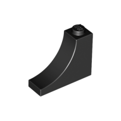 Arch 1 x 3 x 2 Inverted - Black