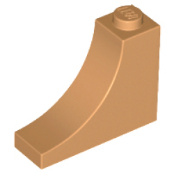 Arch 1 x 3 x 2 Inverted - Medium Nougat