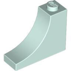Arch 1 x 3 x 2 Inverted - Light Aqua