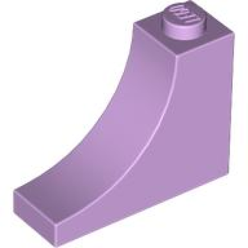 Деталь LEGO 18653 Arch 1 x 3 x 2 Inverted - Lavender