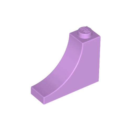 Деталь LEGO 18653 Arch 1 x 3 x 2 Inverted - Medium Lavender