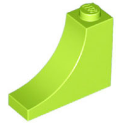 Arch 1 x 3 x 2 Inverted - Lime