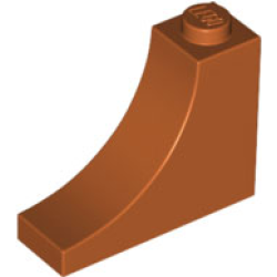 Arch 1 x 3 x 2 Inverted - Dark Orange