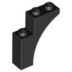 Arch 1 x 3 x 3 - Black