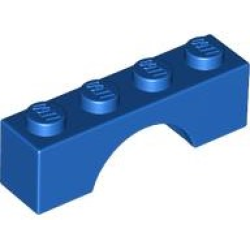 Arch 1 x 4 - Blue