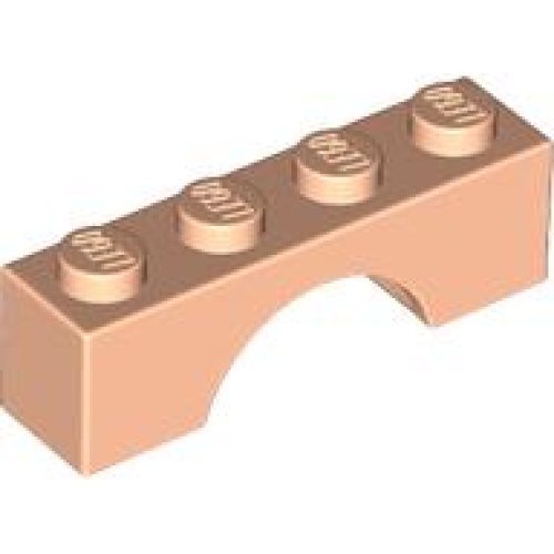 Деталь LEGO 3659 Arch 1 x 4 - Light Nougat