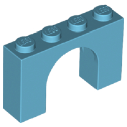 Arch 1 x 4 x 2 - Medium Azure