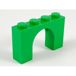 Arch 1 x 4 x 2 - Bright Green