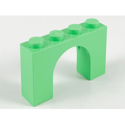 Arch 1 x 4 x 2 - Medium Green