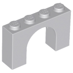 Arch 1 x 4 x 2 - Light Bluish Gray
