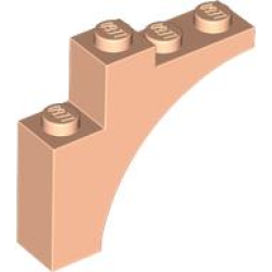 Arch 1 x 4 x 3 - Light Nougat