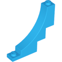 Arch 1 x 5 x 4 Inverted - Dark Azure