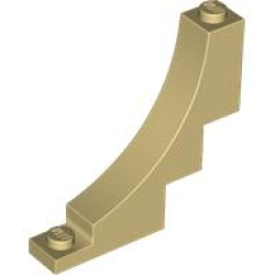 Arch 1 x 5 x 4 Inverted - Tan