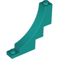 Arch 1 x 5 x 4 Inverted - Dark Turquoise