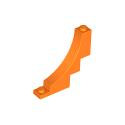 Arch 1 x 5 x 4 Inverted - Orange