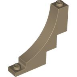 Arch 1 x 5 x 4 Inverted - Dark Tan