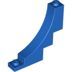 Arch 1 x 5 x 4 Inverted - Blue