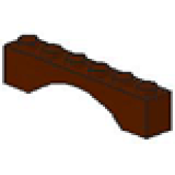Arch 1 x 6 - Brown