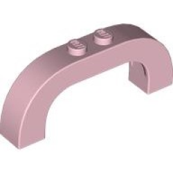 Arch 1 x 6 x 2 Curved Top - Pink