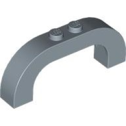 Arch 1 x 6 x 2 Curved Top - Sand Blue