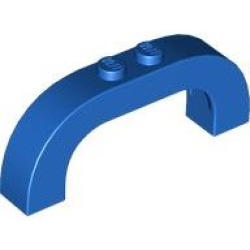 Arch 1 x 6 x 2 Curved Top - Blue