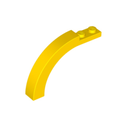 Arch 1 x 6 x 3 1/3 Curved Top - Yellow
