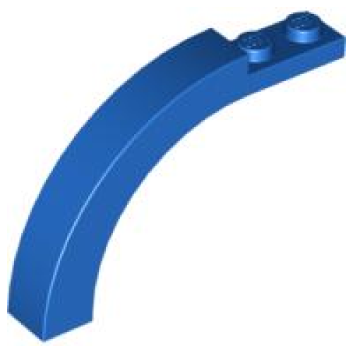 Деталь LEGO 6060 Arch 1 x 6 x 3 1/3 Curved Top - Blue