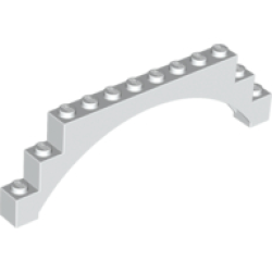 Arch 1 x 12 x 3 - White