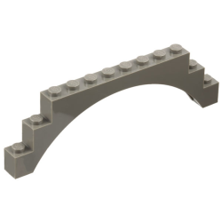 Arch 1 x 12 x 3 - Dark Gray