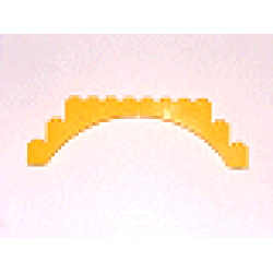 Arch 1 x 12 x 3 - Yellow