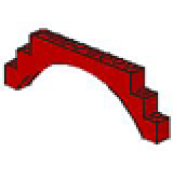 Arch 1 x 12 x 3 - Red