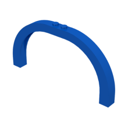 Arch 1 x 12 x 5 Curved Top - Blue