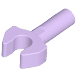 Bar 1L with Clip Mechanical Claw - Cut Edges and Hole on Side - Lavender Bar 1L with Clip Mechanical Claw - Cut Edges and Hole on Side - Lavender