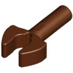 Bar 1L with Clip Mechanical Claw - Cut Edges and Hole on Side - Reddish Brown Bar 1L with Clip Mechanical Claw - Cut Edges and Hole on Side - Reddish Brown