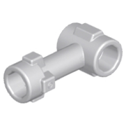 Bar 1L with Top Stud and 2 Side Studs (Connector Perpendicular) - Light Bluish Gray Bar 1L with Top Stud and 2 Side Studs (Connector Perpendicular) - Light Bluish Gray