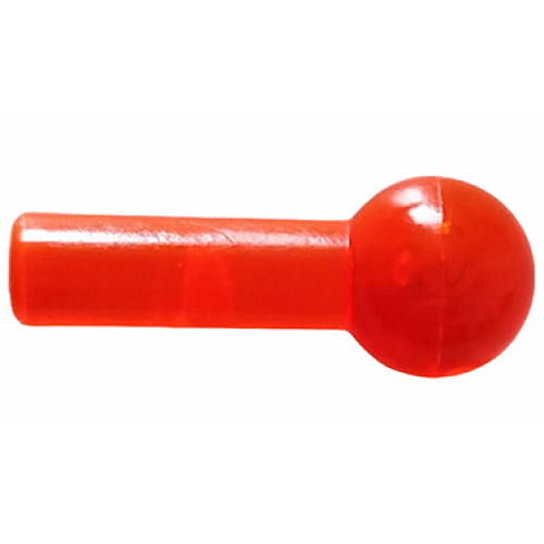 Деталь LEGO 22484 Bar 1L with Tow Ball - Trans-Neon Orange