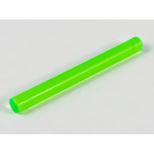Деталь LEGO 30374 Bar 4L (Lightsaber Blade / Wand) - Trans-Bright Green