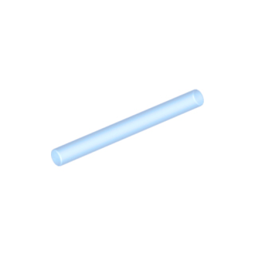 Деталь LEGO 30374 Bar 4L (Lightsaber Blade / Wand) - Trans-Medium Blue