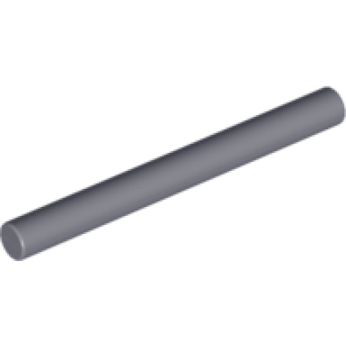 Деталь LEGO 30374 Bar 4L (Lightsaber Blade / Wand) - Dark Bluish Gray