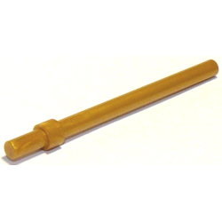 Bar 6L with Stop Ring - Pearl Gold