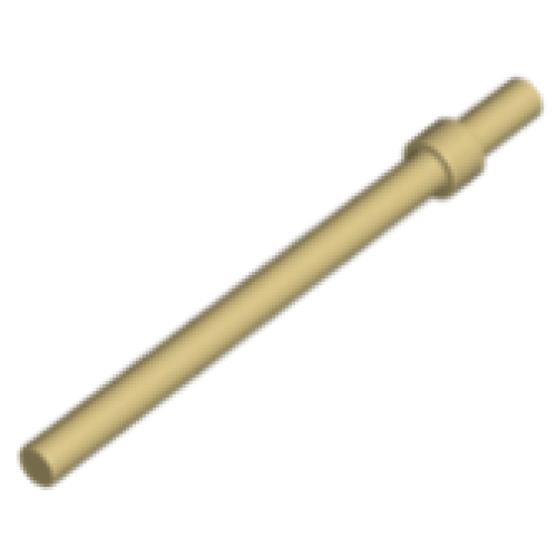 Деталь LEGO 63965 Bar 6L with Stop Ring - Tan