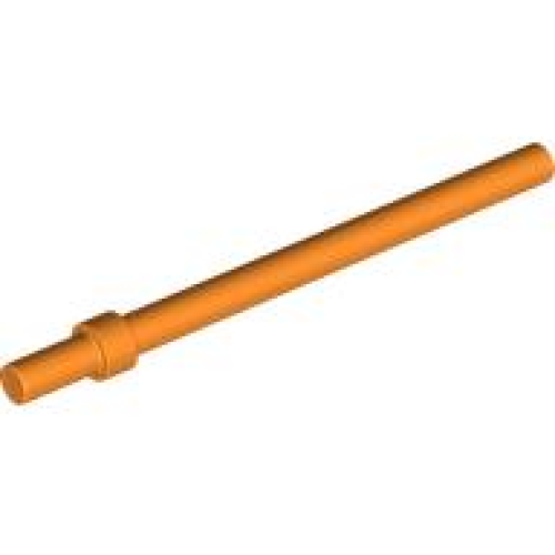 Деталь LEGO 63965 Bar 6L with Stop Ring - Orange