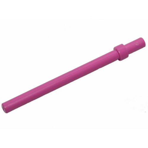 Деталь LEGO 63965 Bar 6L with Stop Ring - Dark Pink