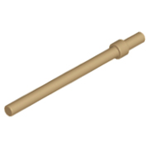 Деталь LEGO 63965 Bar 6L with Stop Ring - Dark Tan