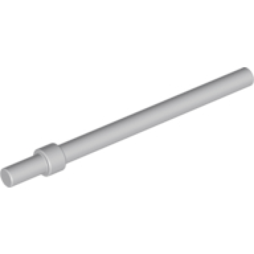 Деталь LEGO 63965 Bar 6L with Stop Ring - Light Bluish Gray