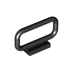 Bar 1 x 4 x 2 - Black