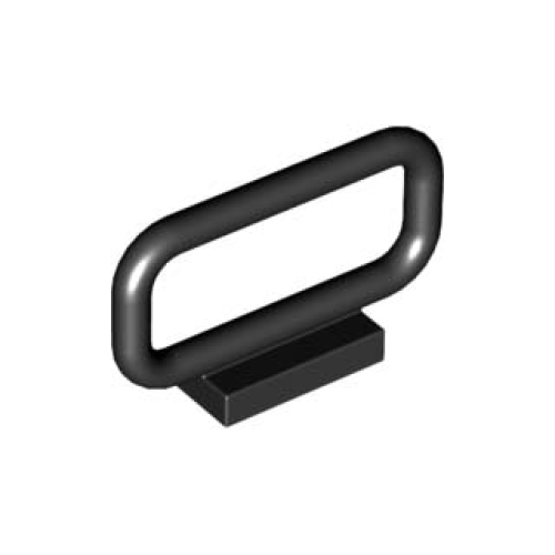 Деталь LEGO 6187 Bar 1 x 4 x 2 - Black