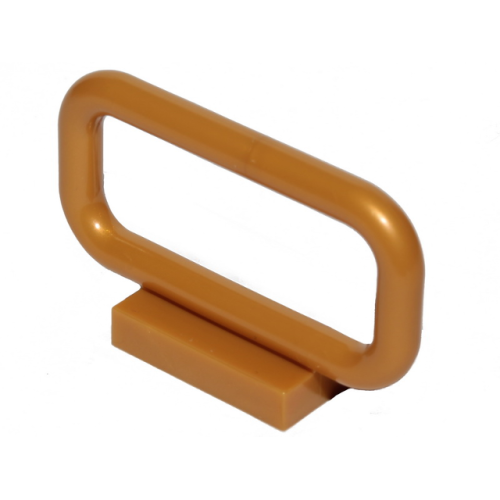 Деталь LEGO 6187 Bar 1 x 4 x 2 - Pearl Gold