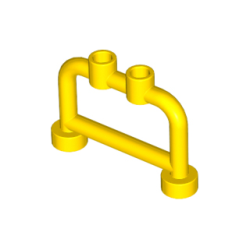 Bar 1 x 4 x 2 with Open Studs - Yellow